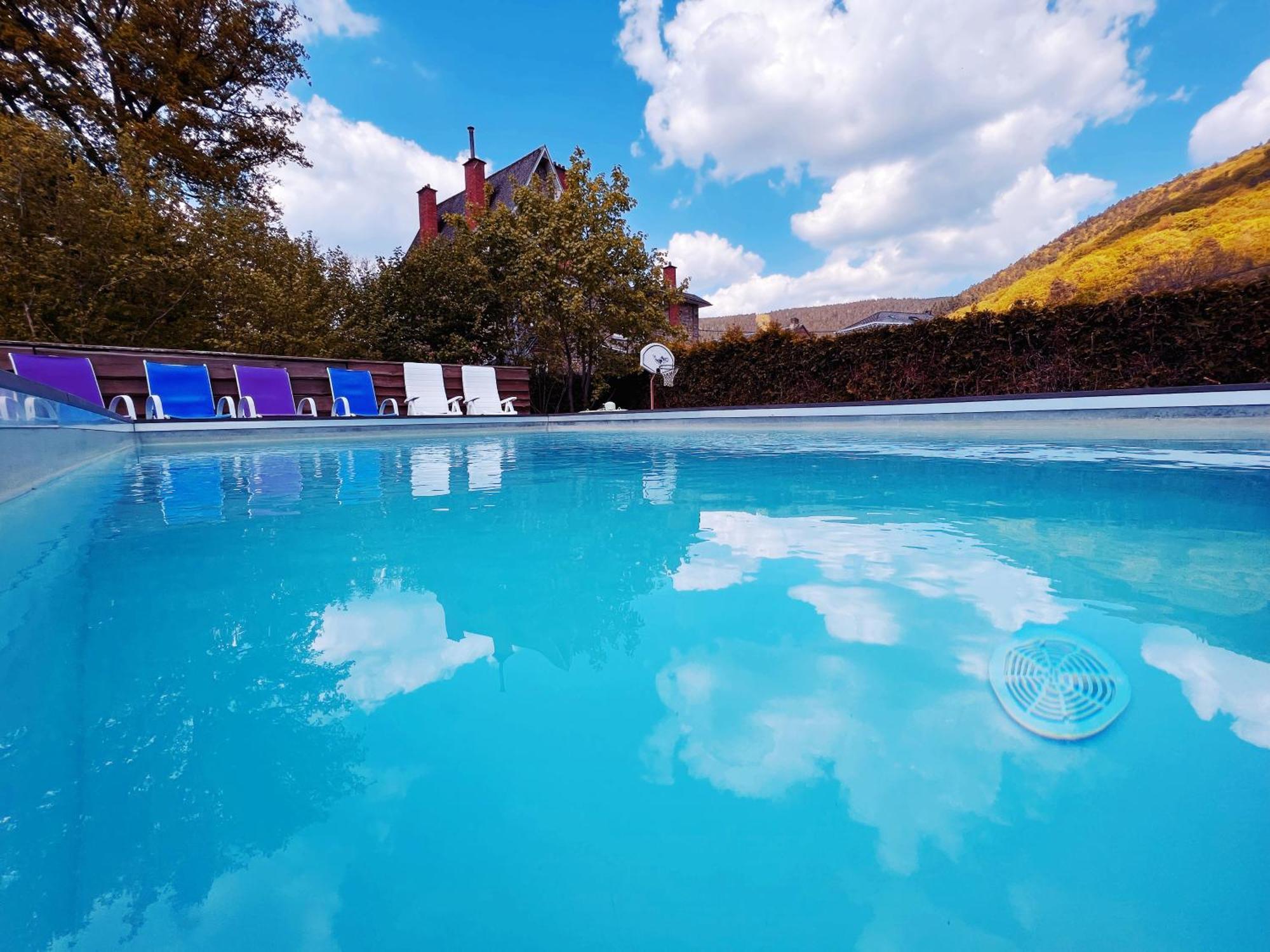 Au Sommet De La Cascade Hotel Stavelot Buitenkant foto