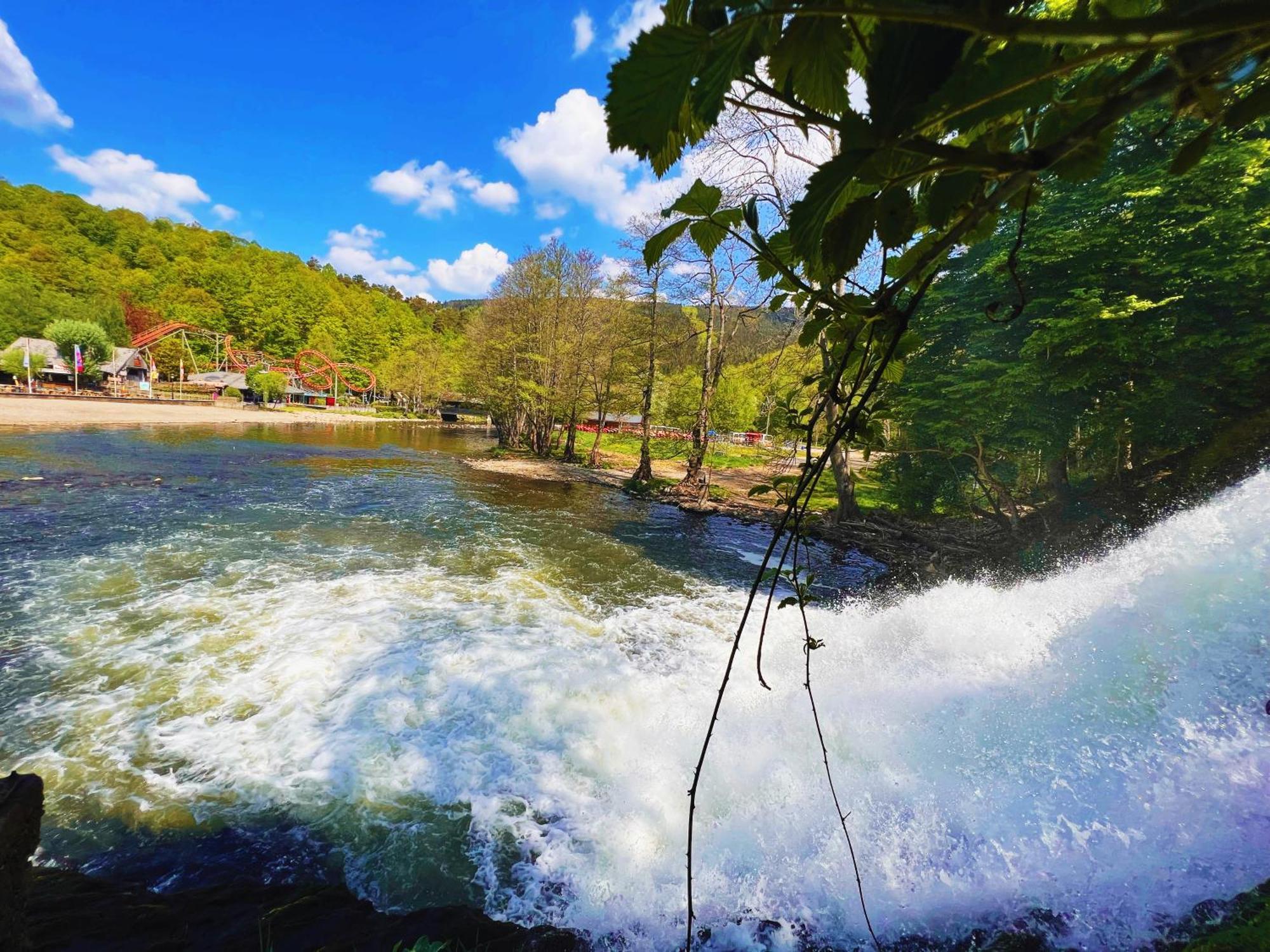 Au Sommet De La Cascade Hotel Stavelot Buitenkant foto